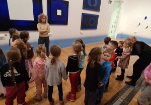 Zajęcia ruchowe w Galerii Zachęta