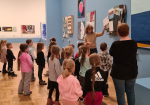Zajęcia ruchowe w Galerii Zachęta