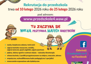 Plakat rekrutacyjny